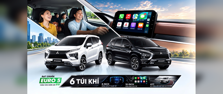 New Mitsubishi Xpander Cross – Tự tin vững lái, thoải mái phiêu lưu